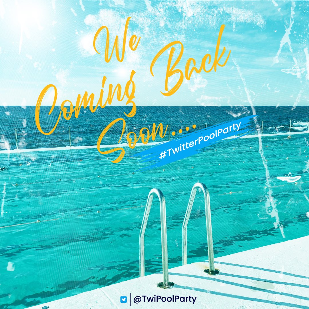 TwiPoolParty's tweet photo. Hello Twitter 
See what’s coming your way, #TwitterPoolParty https://t.co/0ksfM1CDoV