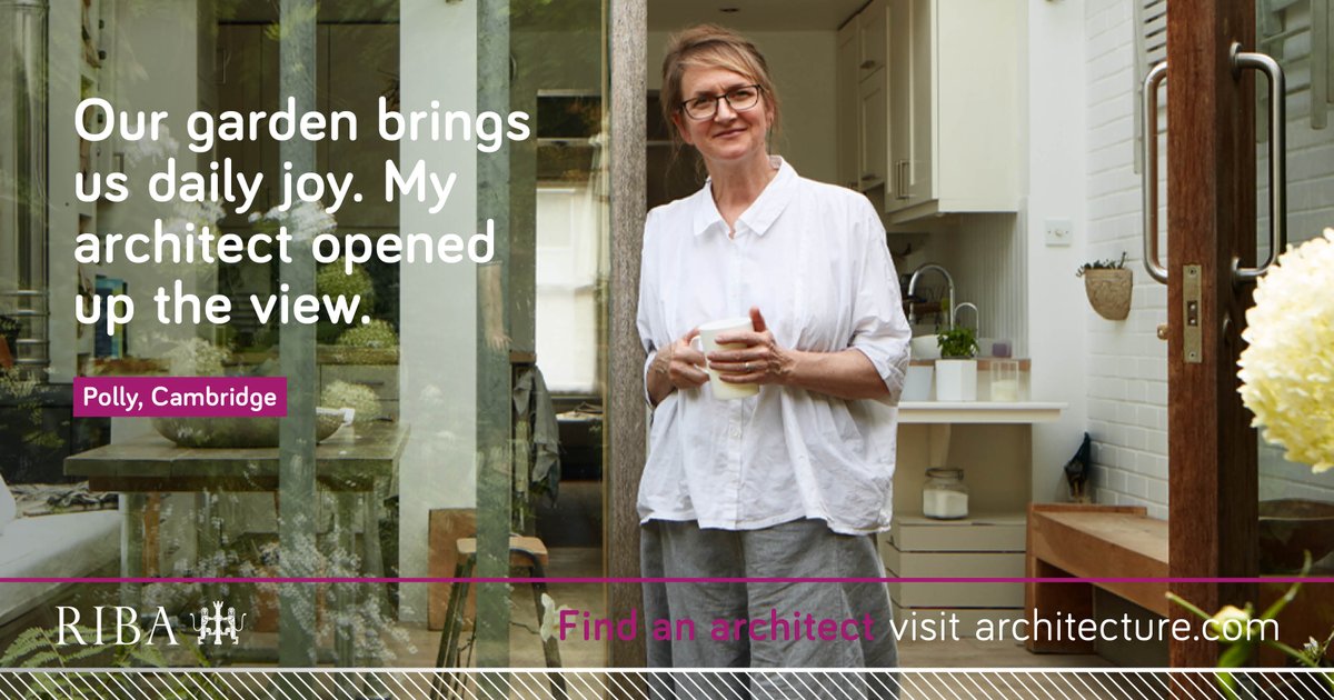 RIBA's tweet photo. If you're thinking about building or renovating, an architect will help you get more from your home. Good design will improve your quality of life. Find the right practice for your project, using our free service #FindAnArchitect: https://t.co/sfMiVRL7QE https://t.co/4thqhWruax