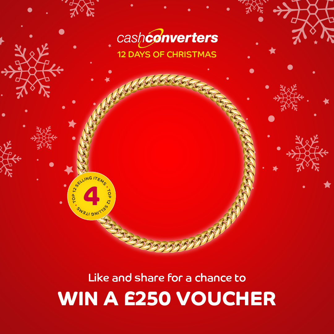 🎅🏻  It's Day 4 of #12DaysOfChristmas! 

We’re giving away a £250 voucher this Xmas and counting down our top 12 best-selling items. In #9 is… 

🏅 Men’s Gold Bracelets 🏅

To win:

✅  LIKE each post
✅  RT each post

T&amp;Cs: bit.ly/2JY7i8p (must be 18+, closes 23 Dec.)