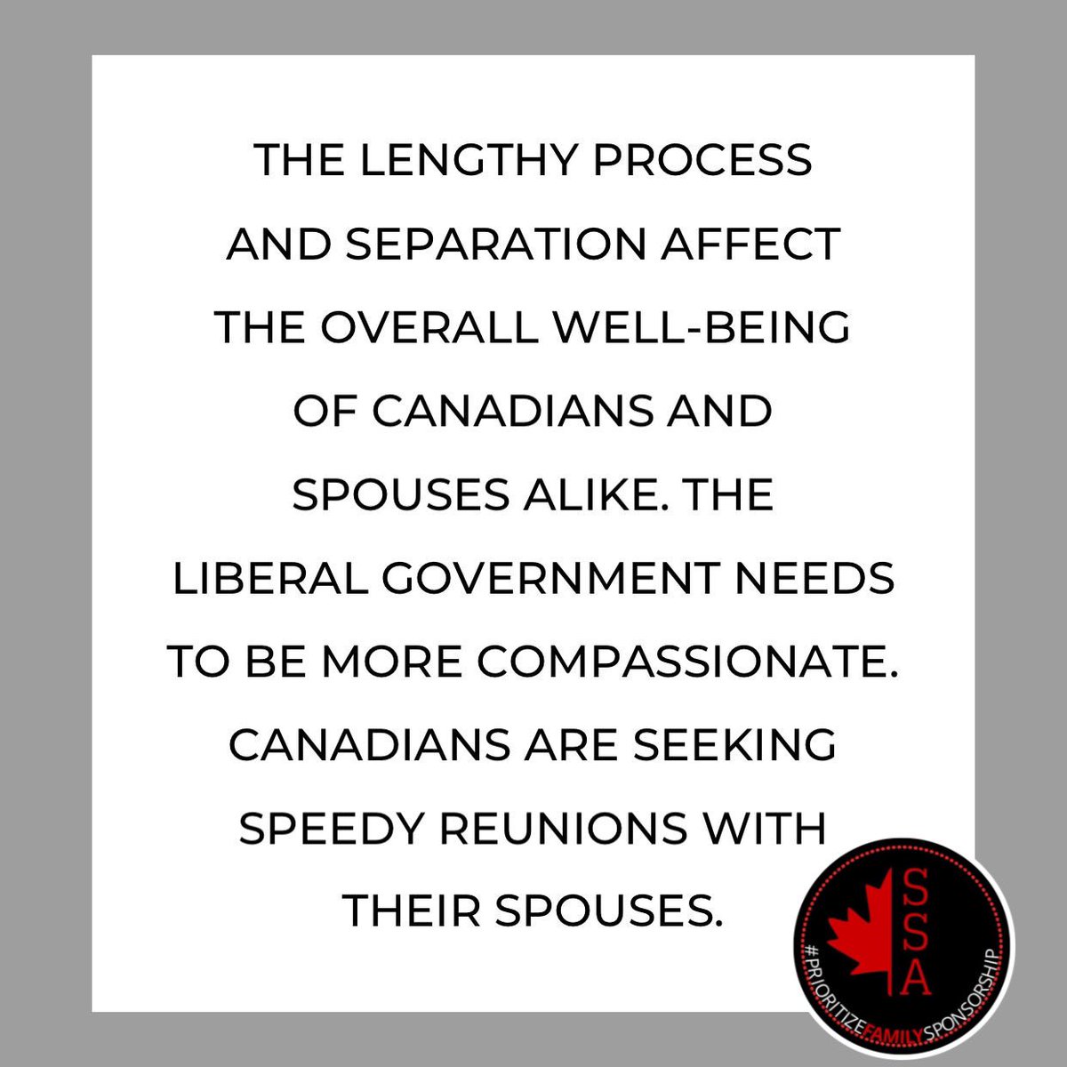 That’s right enough is enough, is easy to talk and make promises BUT MAKE THEM A REALITY! Still waiting the 49k promised... hello? @RealSSAdvocates #prioritizefamilysponsorship
