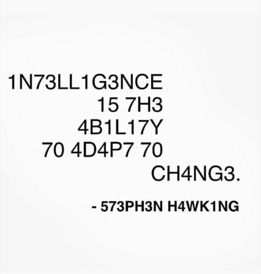 Especially important now!