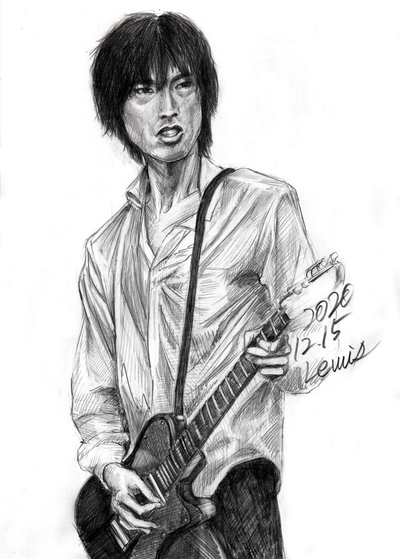 アベフトシ ウエノコウジを描く Min T ミント