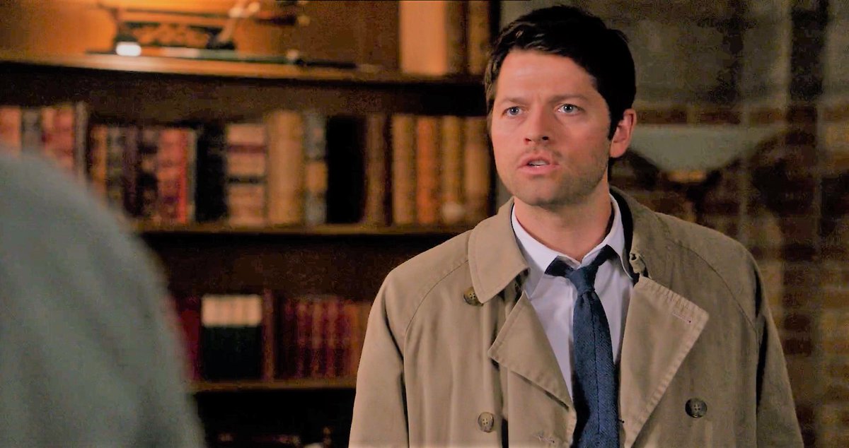 Dean chooses Sam over Castiel (1/3)Dean: All right. Let's roll. Not you (Сas).Cas: Sam is more damaged than I am. D: Yeah, well, you know, even banged up, Sammy comes through.C: Dean, I just want to help.D: We don't need your help. #supernatural   8x22