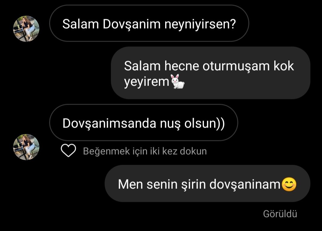 ResadIsgendero7's tweet photo. Qizlar var sevgilisine DOVŞANİM deyir😄yox bir illaki bir heyvan adi deyeceksizse Aslanim deyin,Pelengim deyin en pis halda Porsug de day Dovşanim ne idi bele oğlanlar niye yaşiyir goresen)) https://t.co/WgdZnW8Gqi