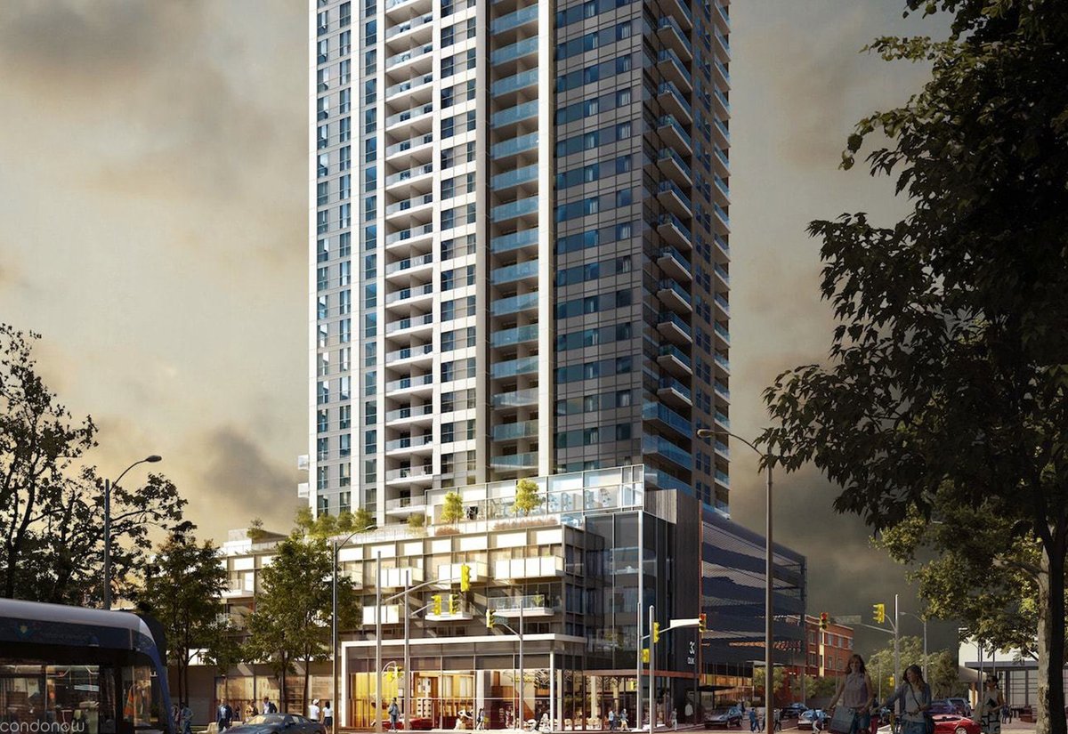 DTK CondosStatus: construction about 60% complete.Building: residential tower, 39 storeys.Notable feature: will soon be the tallest building in the region.