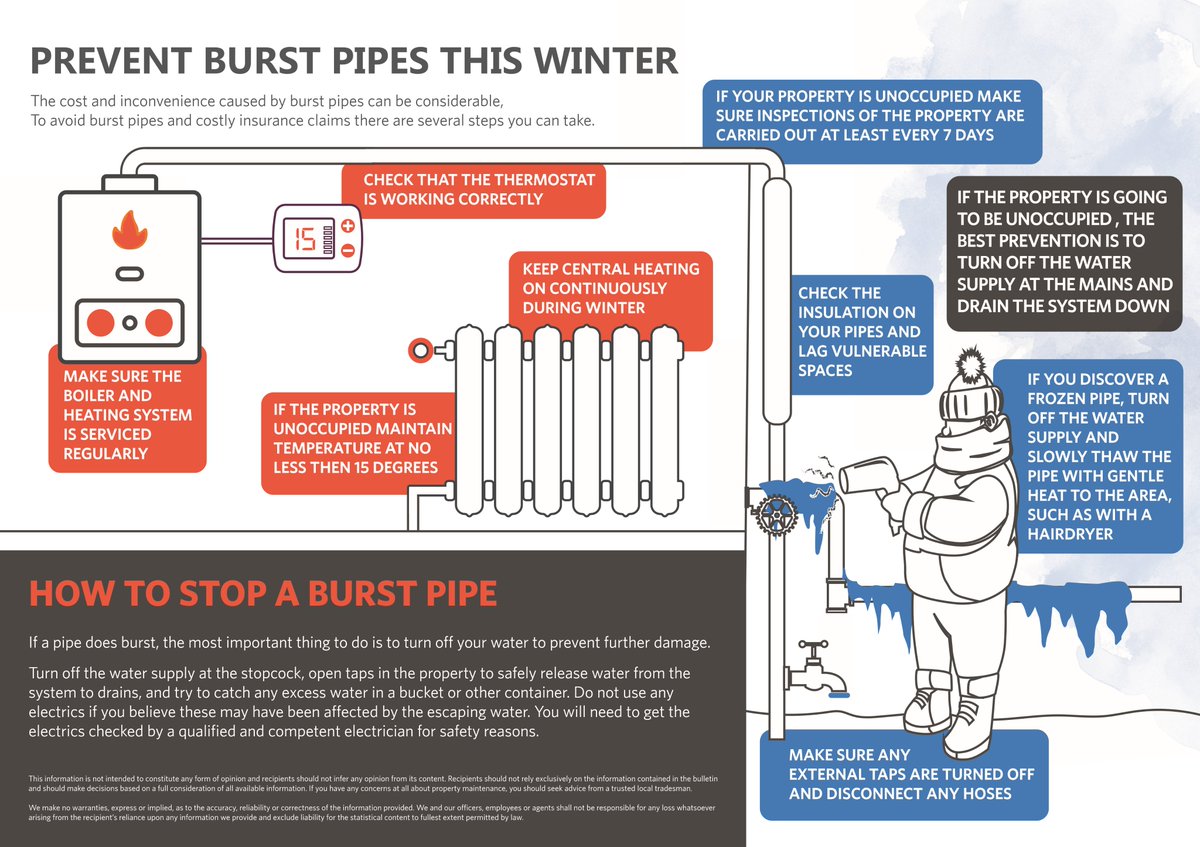BusinessRedwood's tweet photo. Be Winter Ready – Tips for preventing burst pipes https://t.co/Y3oxBeyXc2 https://t.co/ACjRs2E1DN