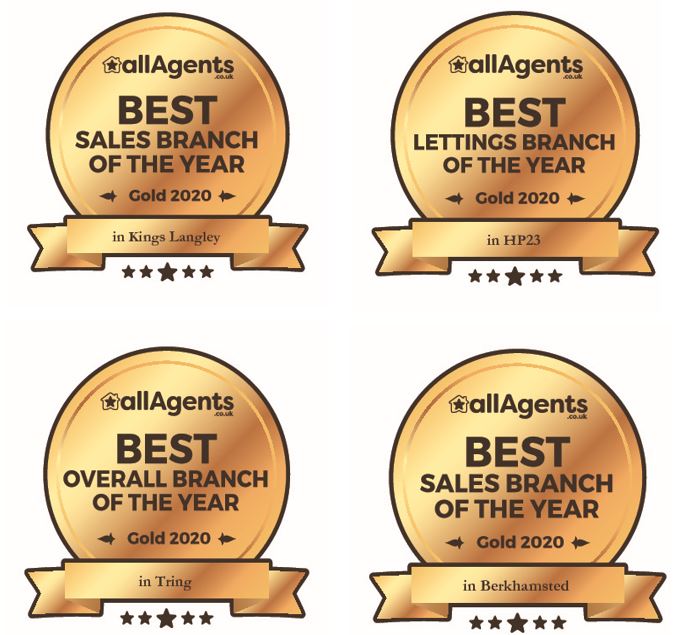 Well done to Berkhamsted, Tring, Kings Langley &amp; our Lettings and Property Management departments for winning allagents awards in their respective locations.
#awardwinners #estateagencyexcellence #tring #berkhamsted #kingslangley #lettings #propertymanagement #allagents