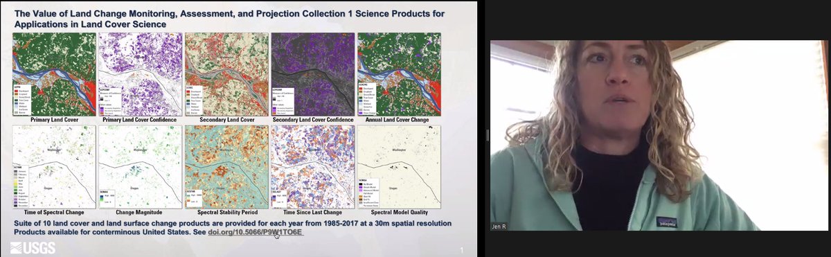 Next up at  #AGU20, Dr. Jennifer Rover from  @USGS_EROS is presenting on  @USGS' innovative,  #Landsat-based, US-focused LCMAP work and its relevance to applications. Read more at:  https://www.usgs.gov/core-science-systems/eros/lcmap.  #ARD  #EarthObservation https://twitter.com/BZgeo/status/1338892771181158404