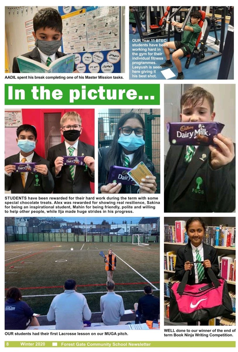 <a href="/FgcsInfo/">Forest Gate Community School</a> winter edition, pages 5-8
#WeAreFGCS