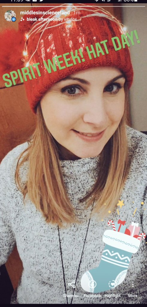 Getting into the holiday spirit with HAT day! <a href="/conradyjaguars/">Conrady Junior High</a>