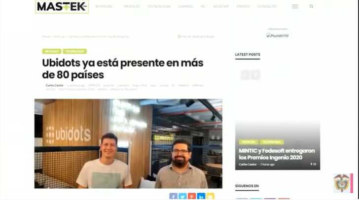 AppsCo's tweet photo. Tres de las empresas que hacen parte de nuestro #TeamStartUp nos cuentan su experiencia: @ubidots,
Vueltap y @ArukayEdu. Ya estamos llegando al final, pero te queremos conectado: https://t.co/llK2tWQhbV https://t.co/n8H8CBlD9H