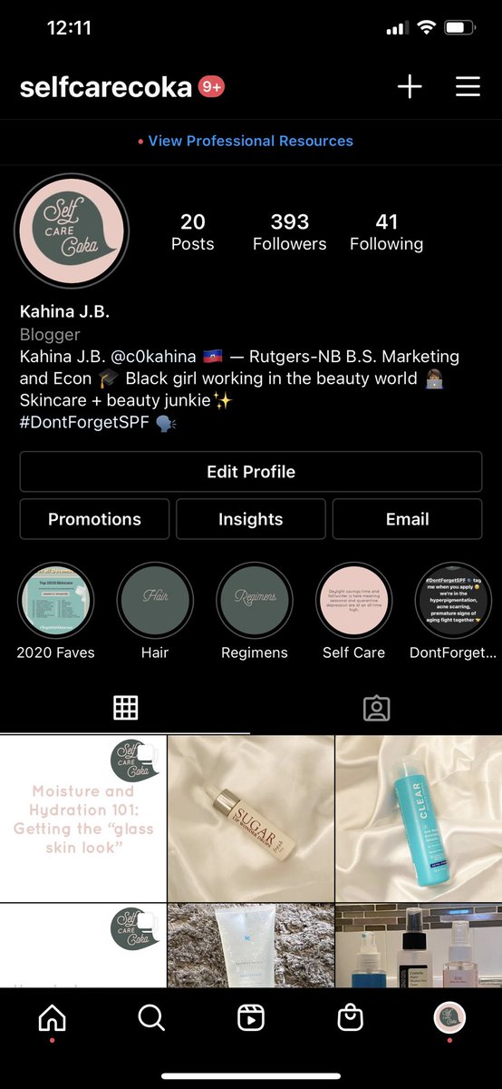 And follow my skincare page on IG where I share info debunking skincare and my fave products!