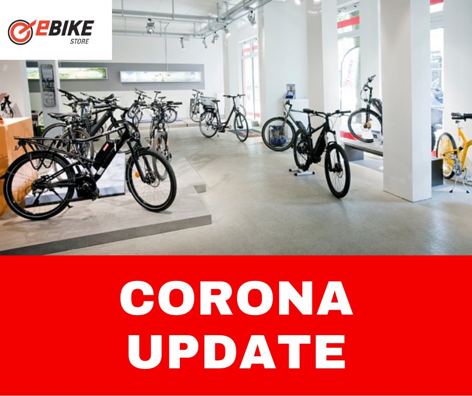 CORONA HINWEIS!
---
Der Verkauf wird ab dem 16.12. geschlossen.

Die Werkstatt bleibt geöffnet. Bitte nutzen Sie unsere eMail-Adresse service@ebikecompany.de für die Terminvergabe oder rufen uns einfach an.

24.12.2020 und 31.12.2020 bleibt unser Ladengeschäft geschlossen.