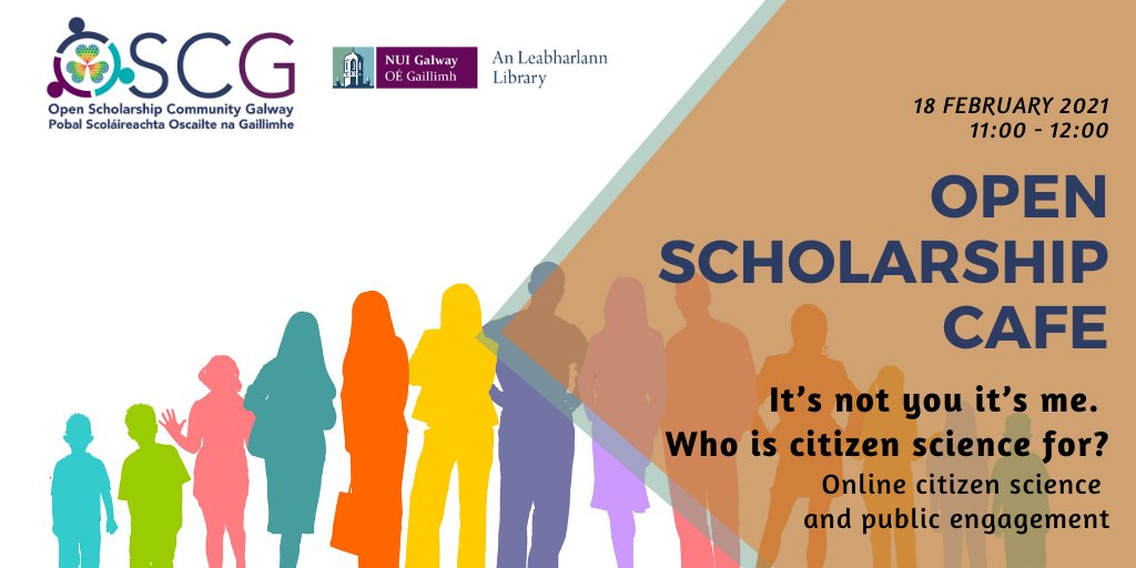 OSCGalway's tweet photo. Interested in online public engagement? Here is the #oscgcafe for you! 18th Feb! Contributions from @anncarlowgirl @bianca_oli_pe @scottmurray001 @speediecelt. https://t.co/JTzqDKqoq7 #openscholarship #openscience #CitizenScience https://t.co/Cnmo6cgKYc