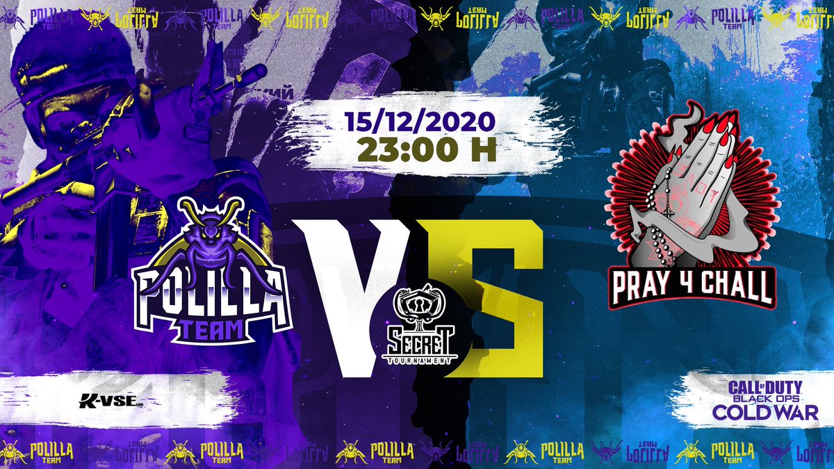 charleefino's tweet photo. #CallOfDutycoldwar
Hoy comenzamos la @SecreTournament
🆚 #Pray4chall
⏰ 23:00
📺 https://t.co/uKKSnK8Uat
Le deseamos la mayor de las suertes a nuestras Polillas y al rival.
#FlyMoths https://t.co/piYKDWUuQD