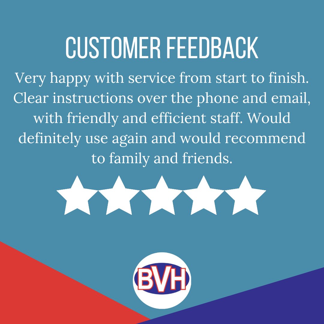 BankViewHire's tweet photo. Yet another 5 star review from a very satisfied customer! 
As a family business running for over 54 years we are delighted to be Liverpool’s leading independent Van hire company, and we pride ourselves on our outstanding customer service. 

#bankview #liverpoolvanhire #review https://t.co/c0GBr4zRTf