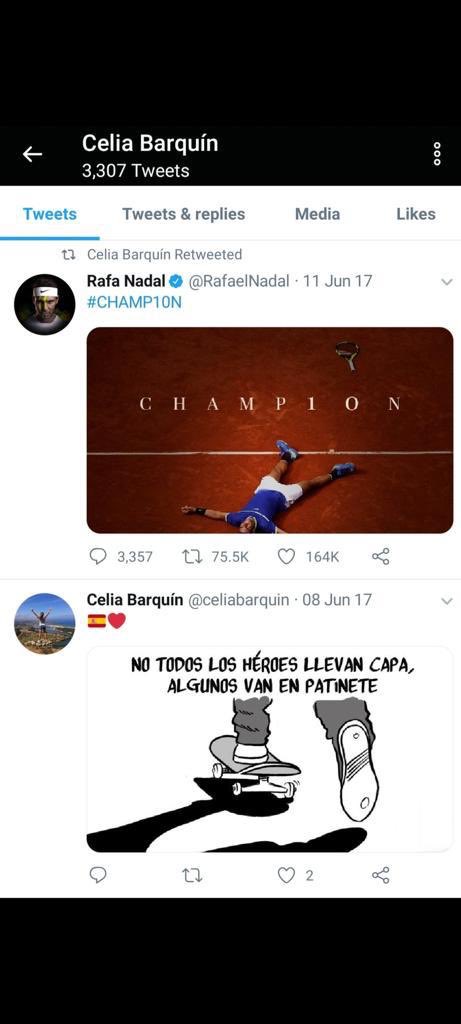 Jea60930295's tweet photo. Hoy me han dado una alegría, teñida por la pena de la ausencia de Celia Barquín la campeona de golf que desgraciadamente fue asesinada cuando practicaba hace unos dos años. Ella le dedicó un tuit a Ignacio. Gracias. https://t.co/H9Hpl3NJgP