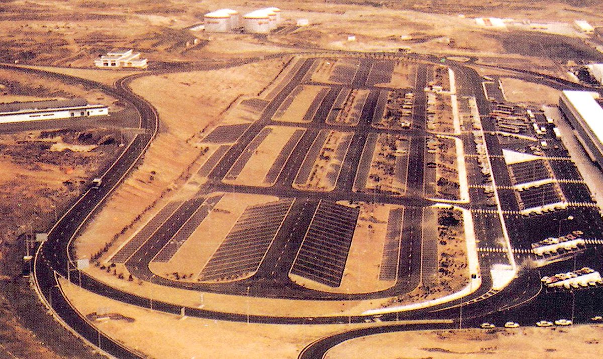IntecsaInarsa's tweet photo. Hace 45 años de una importante contribución insular de #IntecsaInarsa a las #infraestructuras de #transporte de #Canarias, el #aeropuerto Reina Sofía (#Tenerife Sur) https://t.co/yqUj3Sd50L