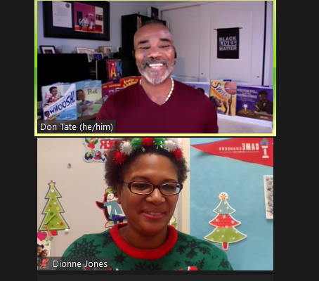 What a great visit with author and illustrator Don Tate! <a href="/townleytorches/">TownleyTorchlighters</a> <a href="/IrvingLibraries/">IISD Libraries</a>