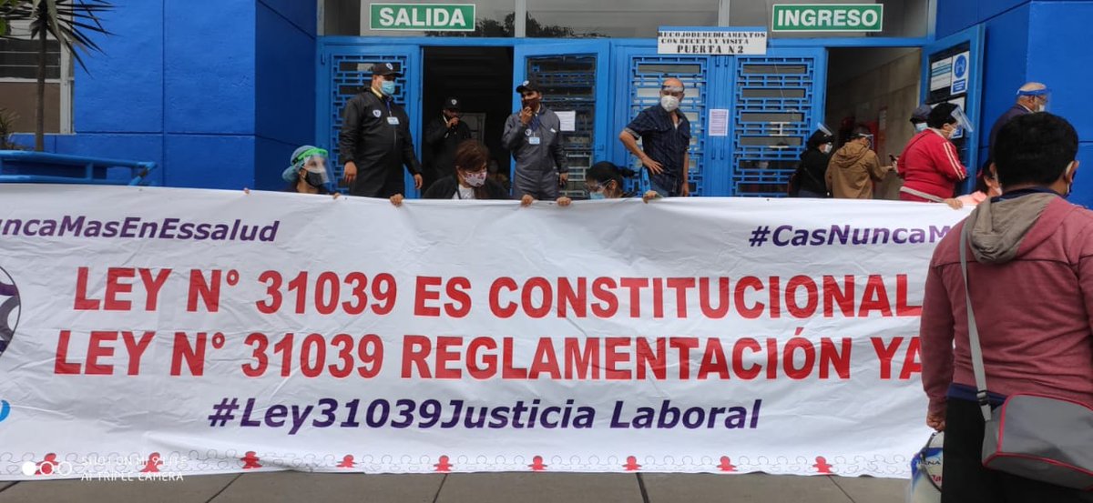 Franzcit0's tweet photo. 15 de Diciembre Banderolazo por la constitucionalidad de la ley 31039.
#CasNuncaMasEnEssalud
#Ley31039JusticiaLaboral
@TC_Peru @PBOPeru 
@Carlos_Ramos_N 
@jlsardon 
@TaniaRodasAPP @OmarMerinoAPP @BlumeErnesto 
@BlumeErnesto https://t.co/V9SN0XNVtg