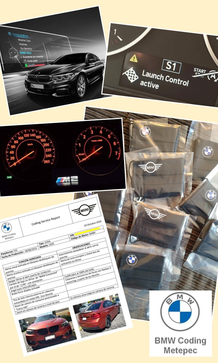 BMWCodingMetepe's tweet image. Ven a BMW Coding Metepec  y con tu servicio recibe gratis un cubrebocas personalizado BMW/MINI.

Contáctanos!
api.whatsapp.com/send?phone=527…

Agenda tu cita  🏁

#bmwcodingmetepec #BMWmexico #bmwcoding 
#bmwcodingtoluca #minicoding #minimexico
