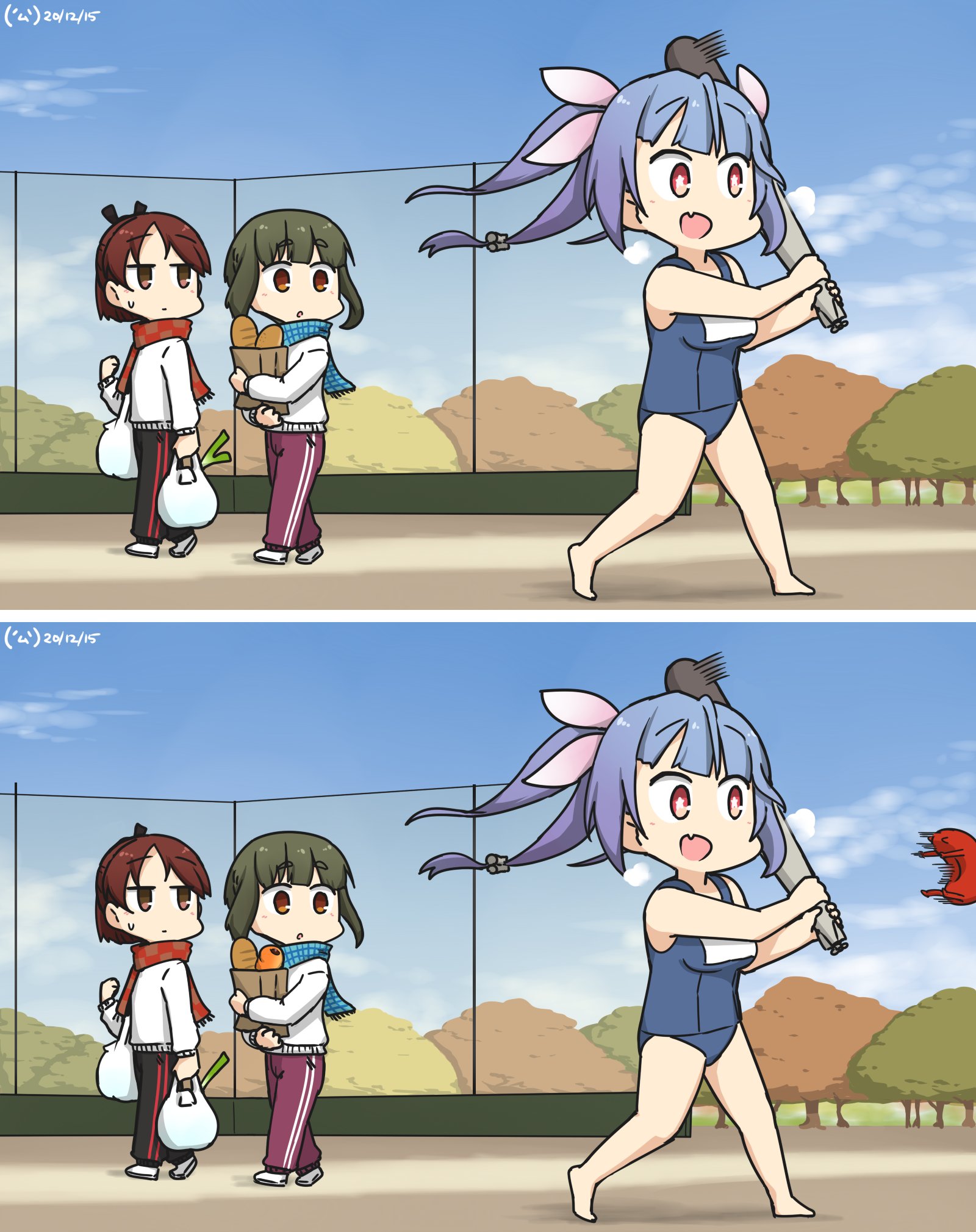 公 お仕事skeb募集中 艦これ版深夜の真剣お絵描き60分一本勝負 艦これ版真剣お絵描き60分一本勝負 1215 今年最後の間違い探し05