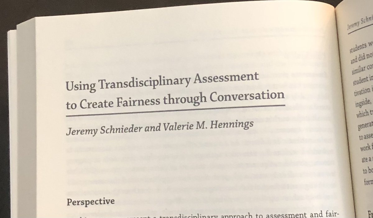 Here it is! The perfect end to my fall semester/start of my sabbatical! A fantastic project with scholars across disciplines, expertly led by editors @dianekellyriley &amp; <a href="/norbelliot/">Norbert Elliot</a> Special thanks to <a href="/WritandRhet/">Jeremy Schnieder</a>—an amazing co-author/friend who challenged me to rethink assessment