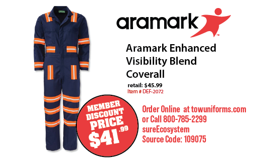 sureEcosystem's tweet photo. Members Save on Hi-Viz Apparel from Aramark...
Aramark Enhanced Visibility Blend Coverall
Call 800-785-229 sureEcosystem Source Code: 109075 https://t.co/bl0gdqLHhL
