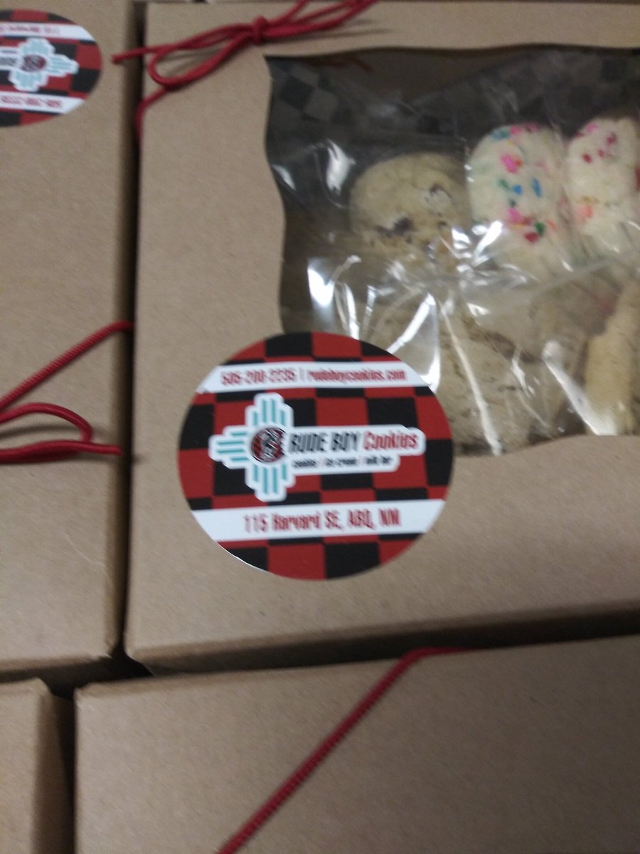 Making a delivery to UNMH and what do I see???<a href="/RudeBoyCookies/">RUDE BOY COOKIES</a> Love to see local companies moving their dreams on pallets!!  These cookies are on fire, just like their fire for their business their customers and their community! Check them out and support their business.