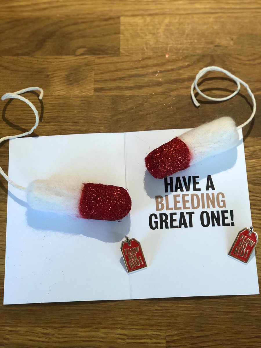 bloodygood__'s tweet photo. Send your loved ones loads of #FlowHoHo with our Festive Period cards!  
 
Message inside reads 'Have a bleeding great one!'.... and all the proceeds help more people have bleeding better cycles. 

https://t.co/gL1MsFgqVX

#FestivePeriod https://t.co/LQ500btijg
