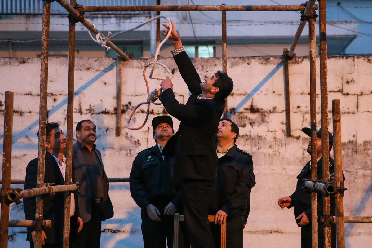 Over the past year, Iran has increased its use of the death penalty in political cases, applying it against protestors & activists after unfair trials without due process as part of intensifying suppression of dissent  #stopexecutionsiniran