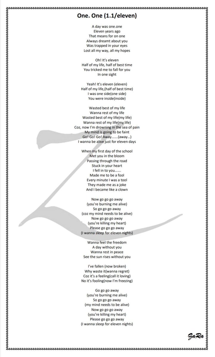 LalindyaC's tweet photo. 😎
#myfirstwork
#songwriter 
#❤️
Guys! can I have some comments for my first work?
I warmly welcome all your comments even if they are good or bad.
🤗
if there were any mistakes feel free to correct me🙂
                                                 ~ZaRa~ https://t.co/nHt9iwnvfq