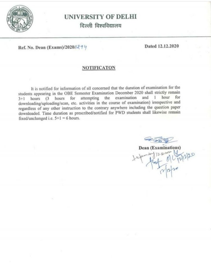 SMCCVSDU's tweet photo. #SMCCVS  shares the press release with all the student of #CVS regarding the #OpenBookExamination https://t.co/3HWex0jmV3