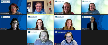 ConsumerVoices's tweet photo. Hello from the Consumer Voice staff! Things may look a little different this year, but we're so glad to see advocates from across the country joining us at the virtual conference this week. #QualityNow #CVConference2020 https://t.co/BS84rxYDAa