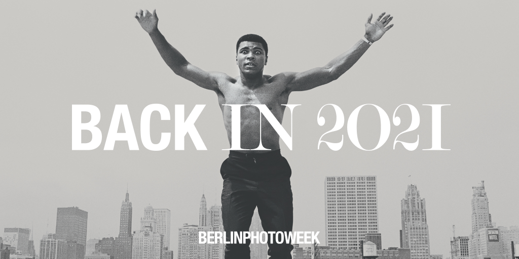 Berlin Photo Week is returning in 2021!

Join us next summer at our new location, the ArenaBerlin and discover new artists, speakers and a brand new Funplace experience.

©Thomas Hoepker, Ali Jumping, USA, Chicago, 1966