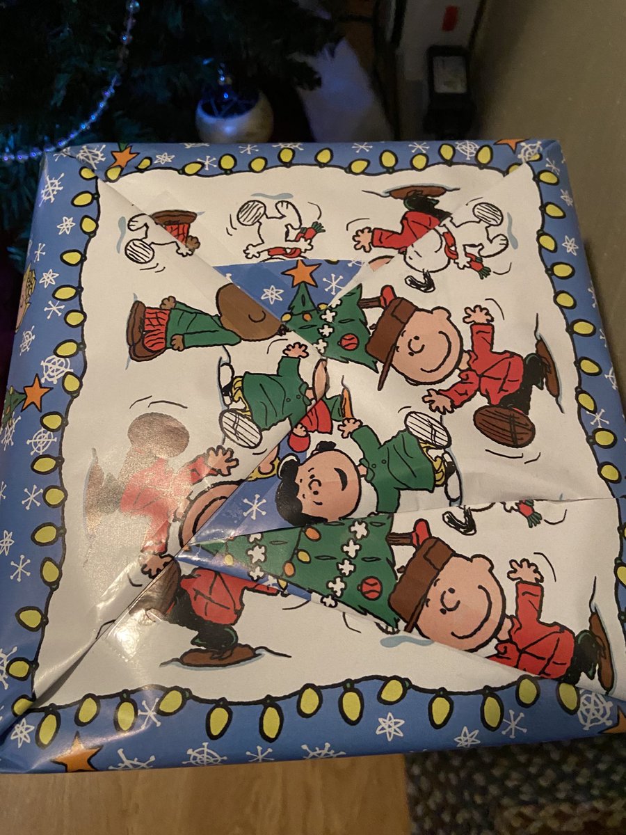 Worst wrapping job- I hate to wrap &amp; refuse to go out for gift bags, so this is what you get. #12daysofStallionSpirit #StallionStrong