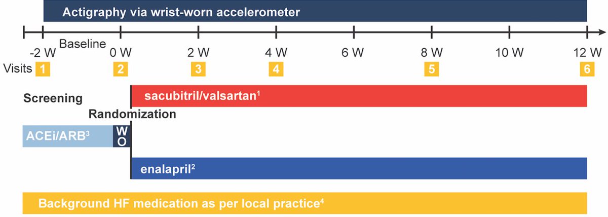 ValleAlfonso's tweet photo. #OUTSTEP‐HF
6MWT distance
non‐sedentary daytime physical activity
HF symptoms in HFrEF👥
👥621 (310SV 311 Enalapril)
⏰12w➡️ no significant benefit of SV on either 6MWT or in daytime physical activity measured by actigraphy compared with enalapril @secardiologia https://t.co/HEnRkGCiCK
