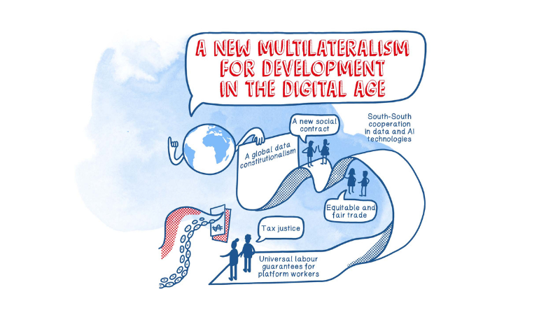 A  #global data  #constitutionalism to form the basis of a  #democratic  #international order is urgently needed. All countries & peoples must be able to autonomously pursue  #data &  #AI strategies towards sustainable, equitable &  #gender-just  #development. (9/15)