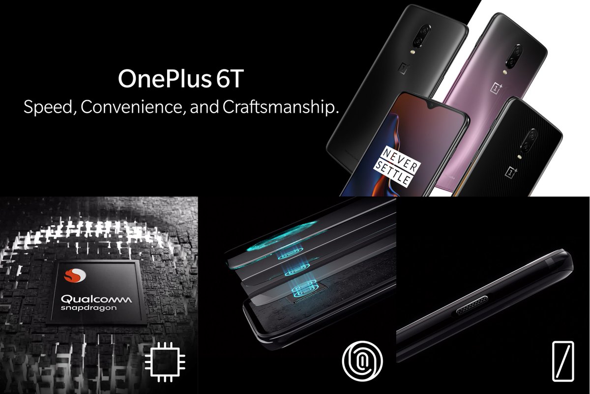 OnePlus_SE's tweet image. Det är ju såklart #OnePlus6T 💜
