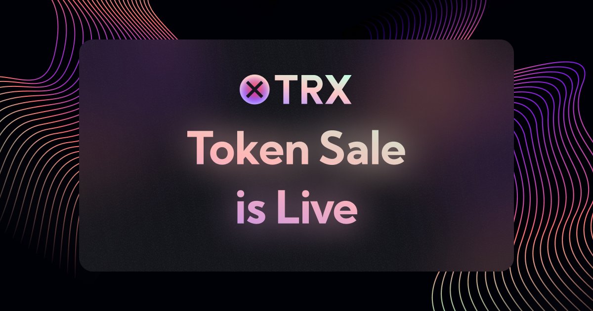 xTRX Official tweet media