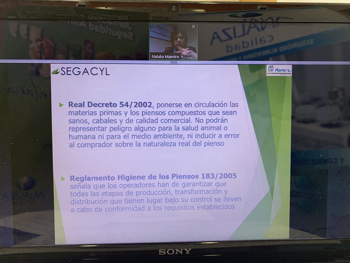 LuisMGallego's tweet photo. Normativas específicas en #Alimentación #Animal sobre #SeguridadAlimentaria
Por Natalia Maestro Técnico #Asfacyl
Hoy en #JornadasAnaliza
#Calidad #Control #Análisis #Trazabilidad #Higiene #Piensos #MateriasPrimas #Contaminantes https://t.co/t569Gd6IM6