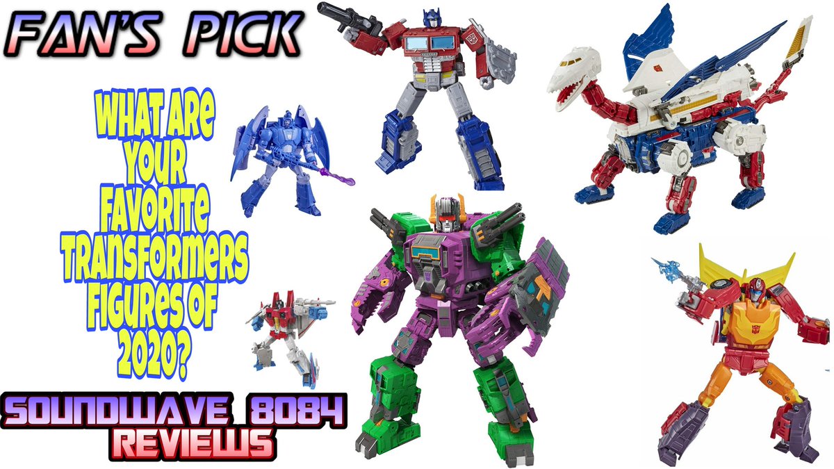 Soundwave8084's tweet photo. What are your top 2 #Transformers figures of 2020? Can be Hasbro, MP, or third party. #Topof2020 https://t.co/K8oOmfLnpX https://t.co/r5btMm180f