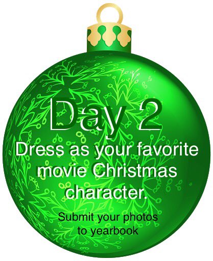 🎄SPIRIT WEEK... Day 2 dress as your favorite Christmas movie character. Submit your photos to yearbook for a chance to win a $20 Amazon gift card. @bellarmine_prep @bpsohanaclub <a href="/bps_activities/">BPS Activities</a> #spiritweek #christmas #pajamas #holidaysspirit #yearbook