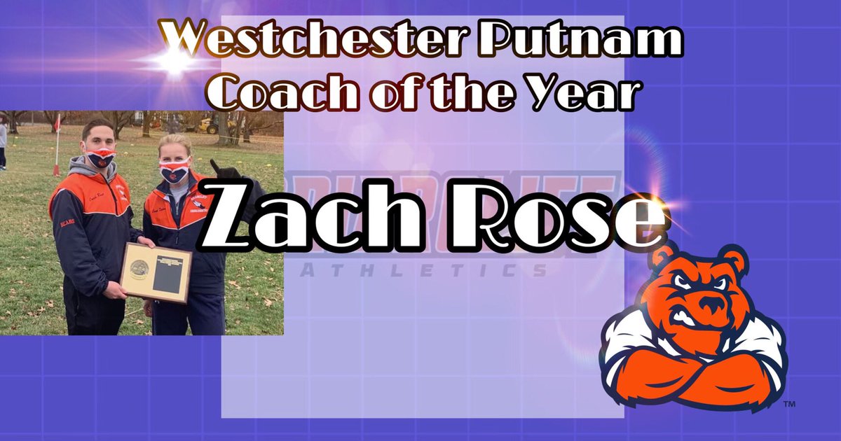 cdrops3's tweet photo. Congratulations Coach Rose on garnering coach of the year honors. We are lucky to have you at Briarcliff! Go Bears !! ⁦@JkaishianMS⁩ https://t.co/409y4kCrFO