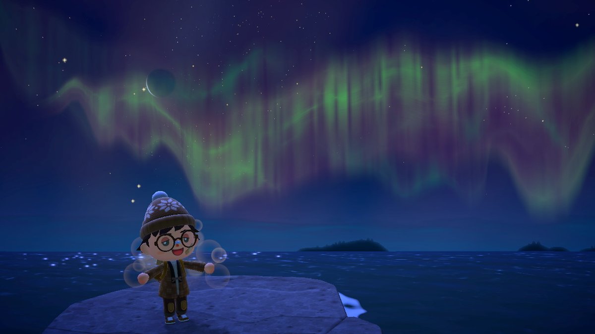 Marzipan_Ali's tweet photo. the sky looked so pretty last night #AnimalCrossing #ACNH #NintendoSwitch https://t.co/PLUHhGCNWt