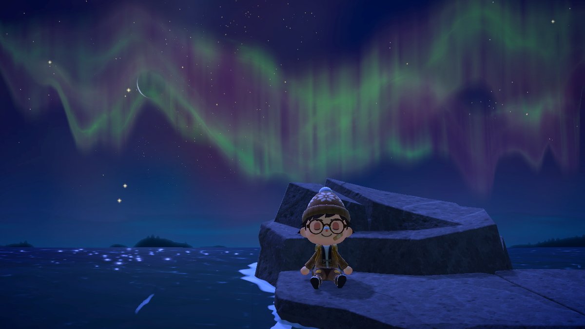 Marzipan_Ali's tweet photo. the sky looked so pretty last night #AnimalCrossing #ACNH #NintendoSwitch https://t.co/PLUHhGCNWt