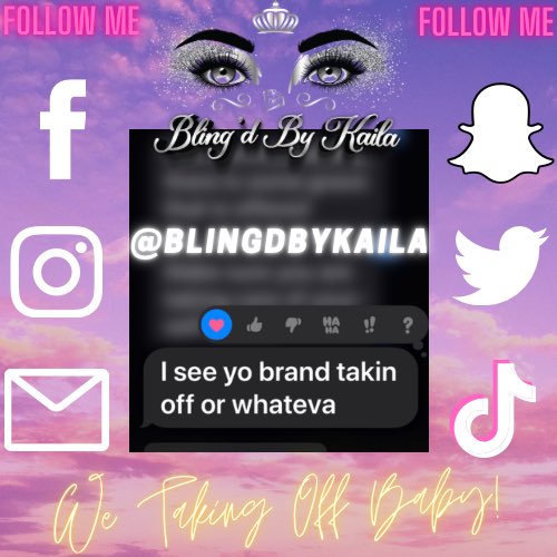BlingdBy's tweet photo. If you havenβt already please follow/add/like #BBK on all social media platforms. We will follow you back! π₯³
#BlingdByKaila #TipTuessay #SupportBlackBusinesses #HolidayOrders #BlackBarbie #GoodNews #BlingdBabe #Fantasy #BSimoneVoice #BBK #FollowMe #24Months #OnTheThirdDayOfXmas https://t.co/sUL1vN80Rn