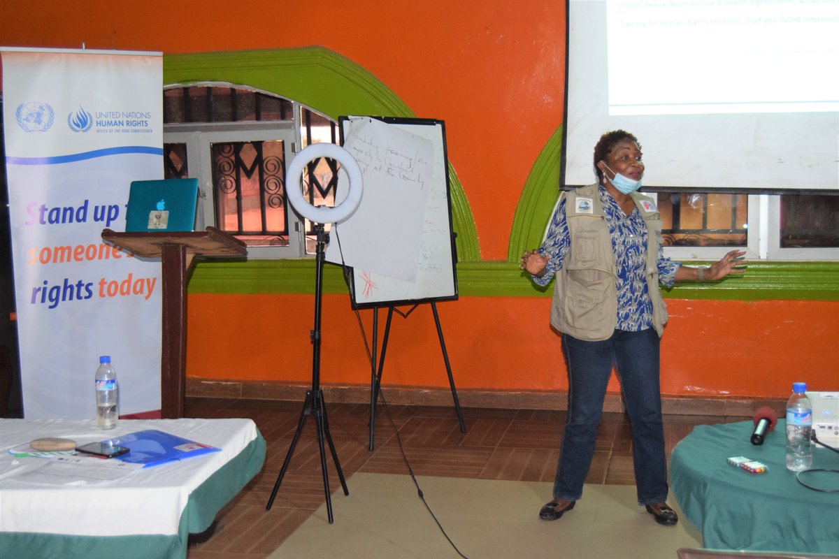 2nd Phase- Regional Training for #INCHR Monitors, Regional Coordinators and local partners on human rights violations related to #SRHRs, #SGBV/HPs. Held in Nimba County under the @globalSpotlight Initiative, funded by 
<a href="/EU/">EU</a> &amp; <a href="/UN/">United Nations</a>

#ohchrl