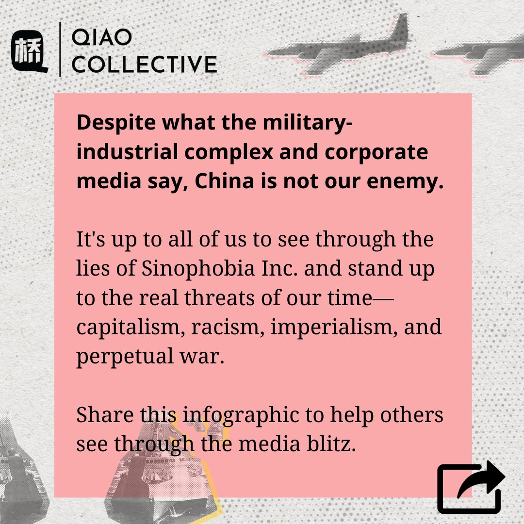 Its telling how media like the NY Times & WaPo that push propaganda on China cite the same group of think tanks funded by war corporations like Raytheon.Read our piece on the think tanks pushing war on China ‣ https://qiaocollective.com/en/articles/sinophobia-incVIDEO EXPLAINER‣ 