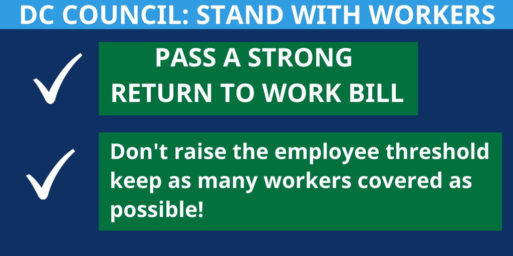dc_jwj's tweet photo. @councilofdc We hope that you will stand with workers today and resist any attempts to weaken this common sense protection. Workers are counting on you to pass a strong return to work bill. #ReturntoWorkDC https://t.co/FjCAJ1gSOX